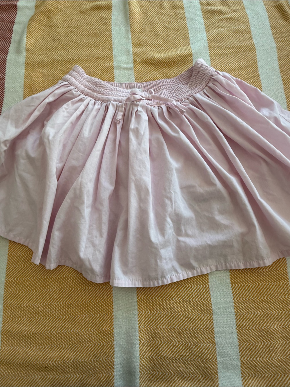 abercrombie kids Pale Pink Gathered Skirt